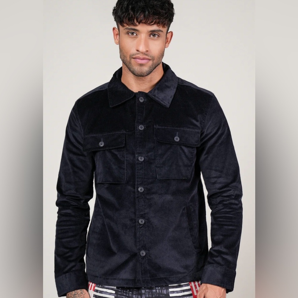Magaschoni | Men's Velvet Corduroy Shirt